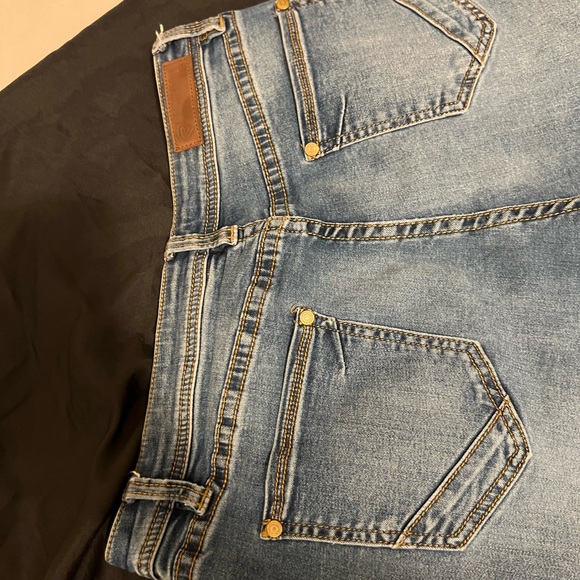 Rock & Roll Cowgirl Blue Flare Jeans High Rise made 100 cotton - Picture 7 of 11